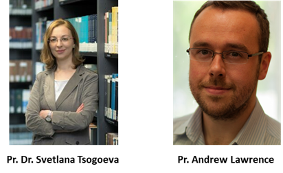 Svetlana Tsogoeva and Andrew Lawrence Svetlana Tsogoeva and Andrew Lawrence